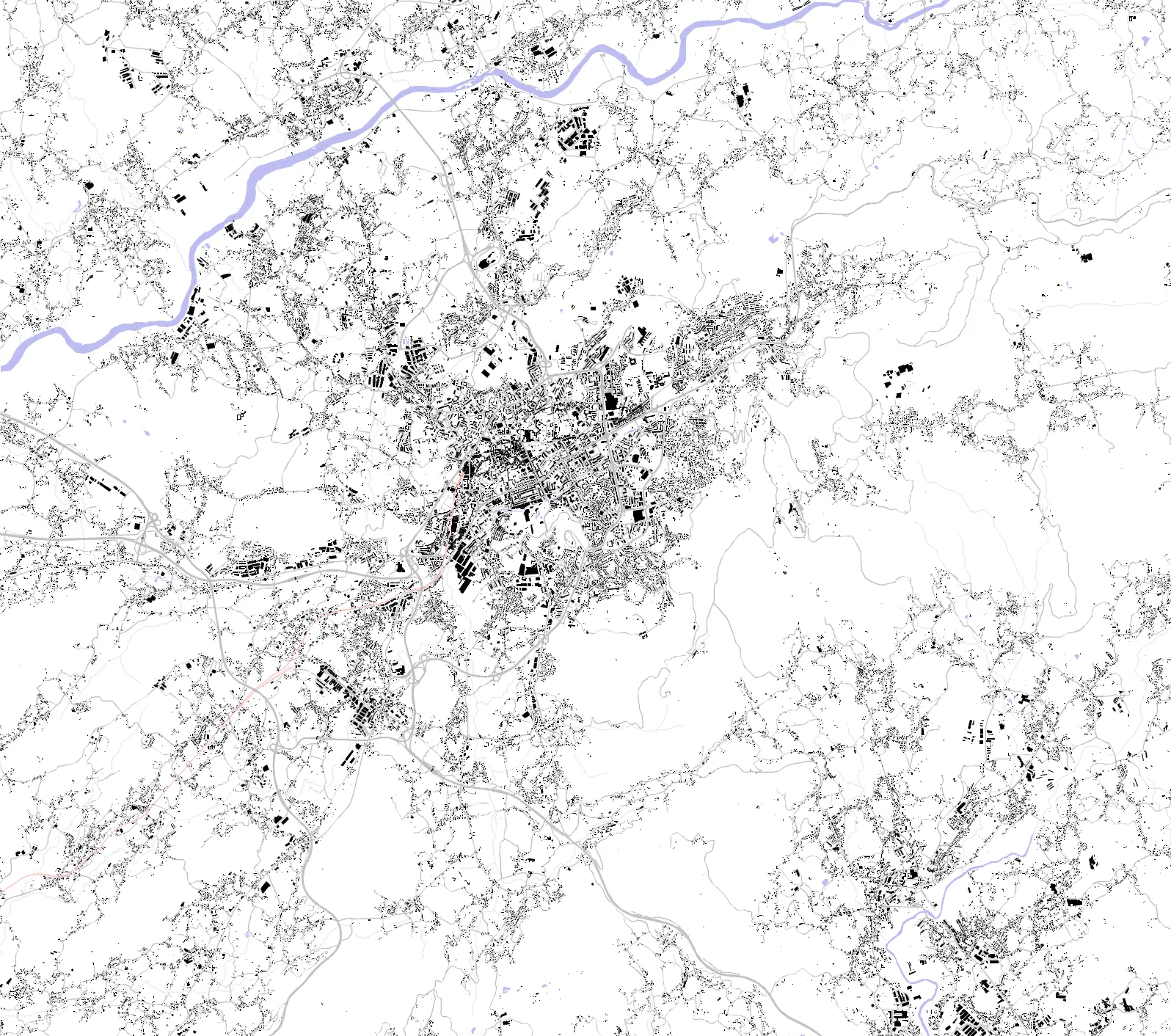 Braga figure ground plan