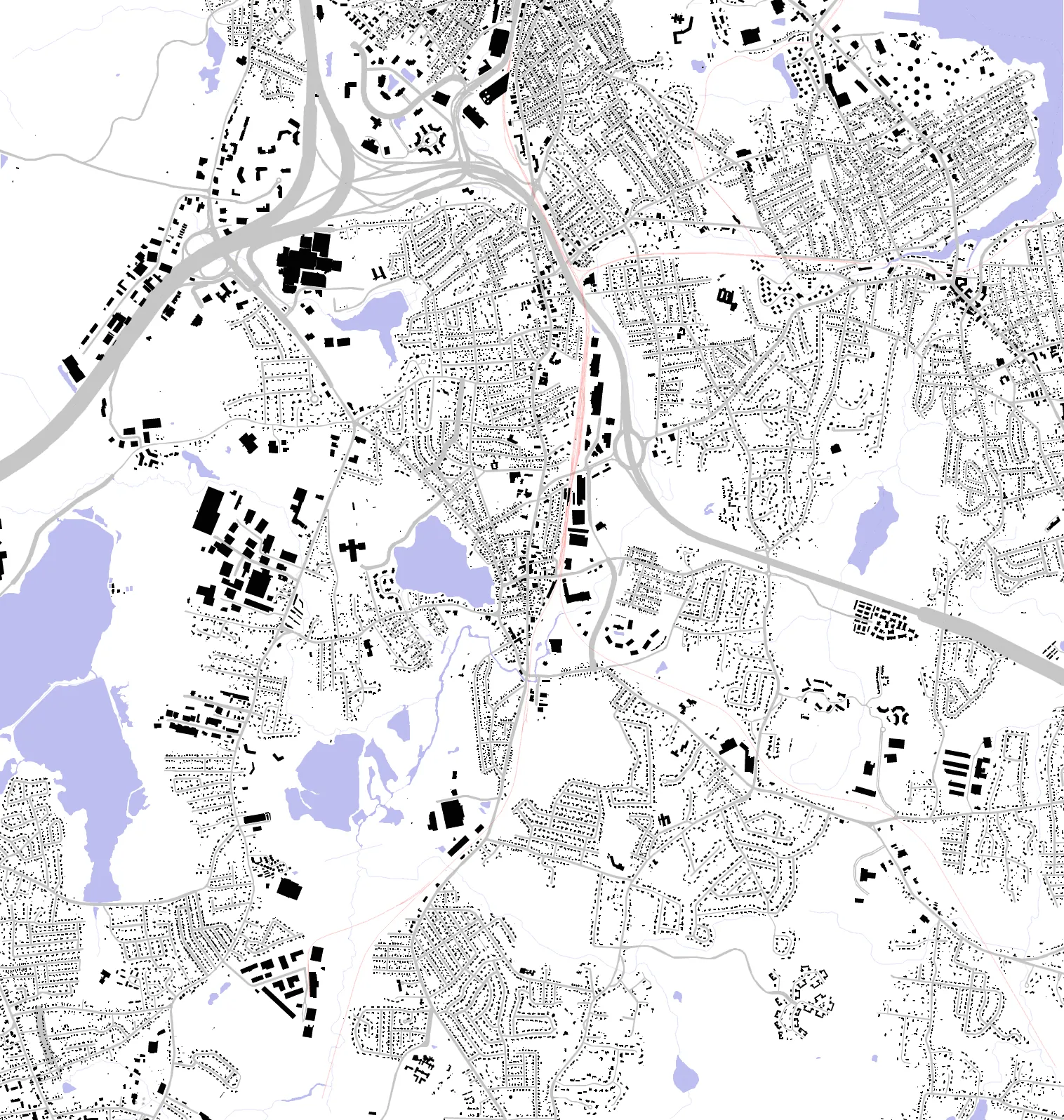 Braintree Schwarzplan