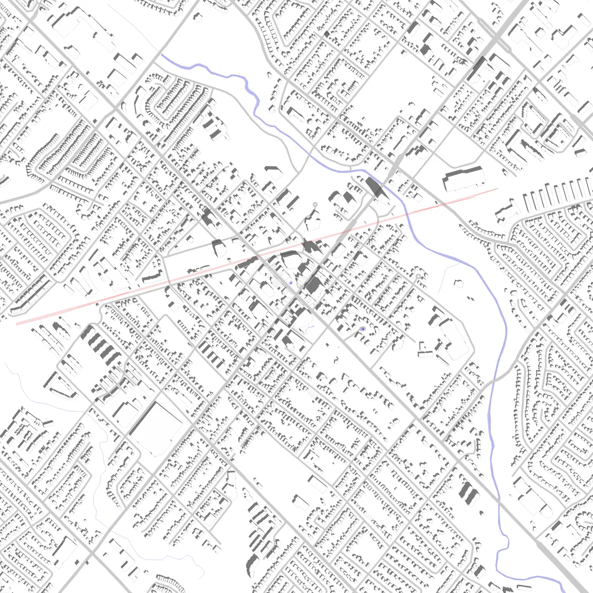 Brampton site plan (2.5 km)