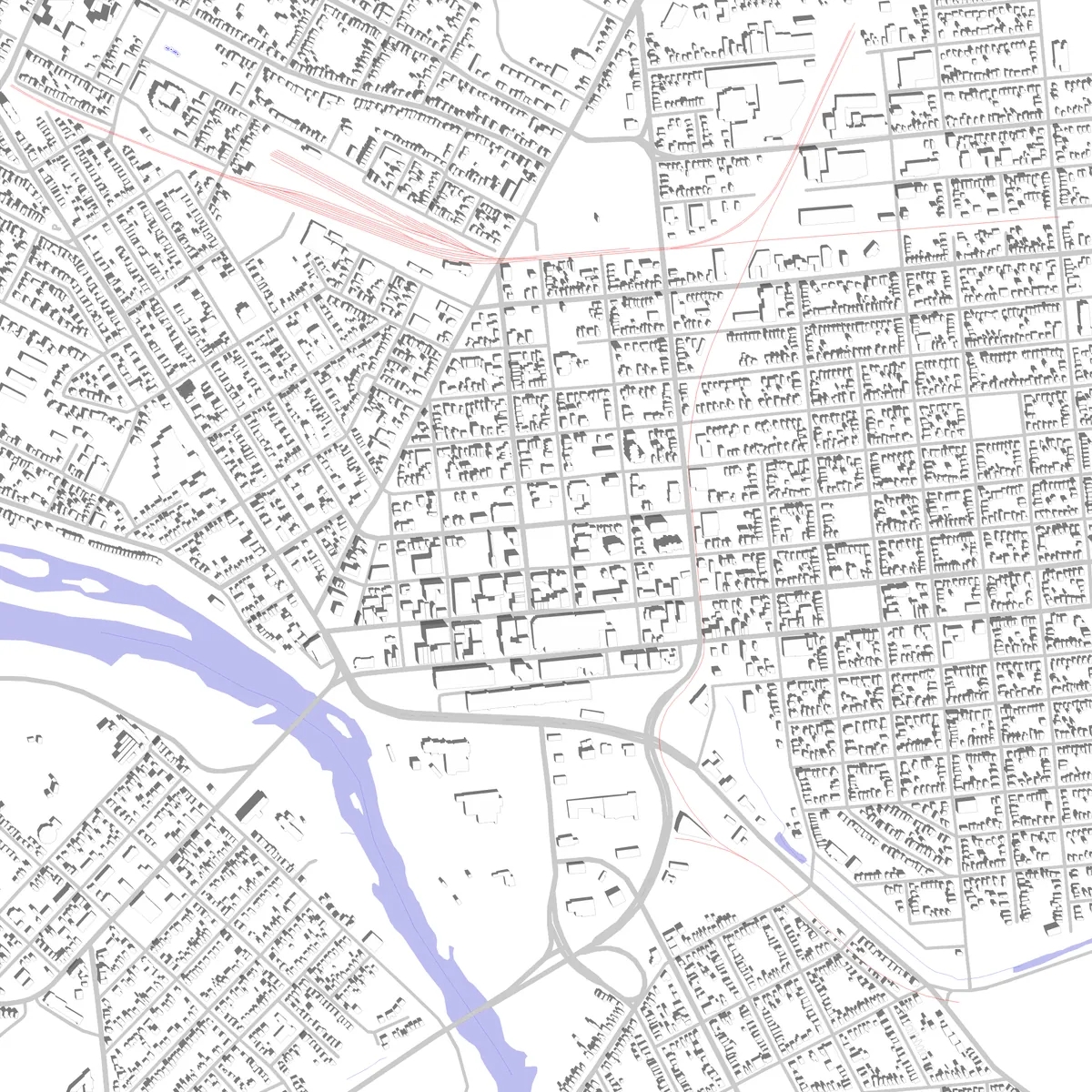 Brantford site plan (2.5 km)