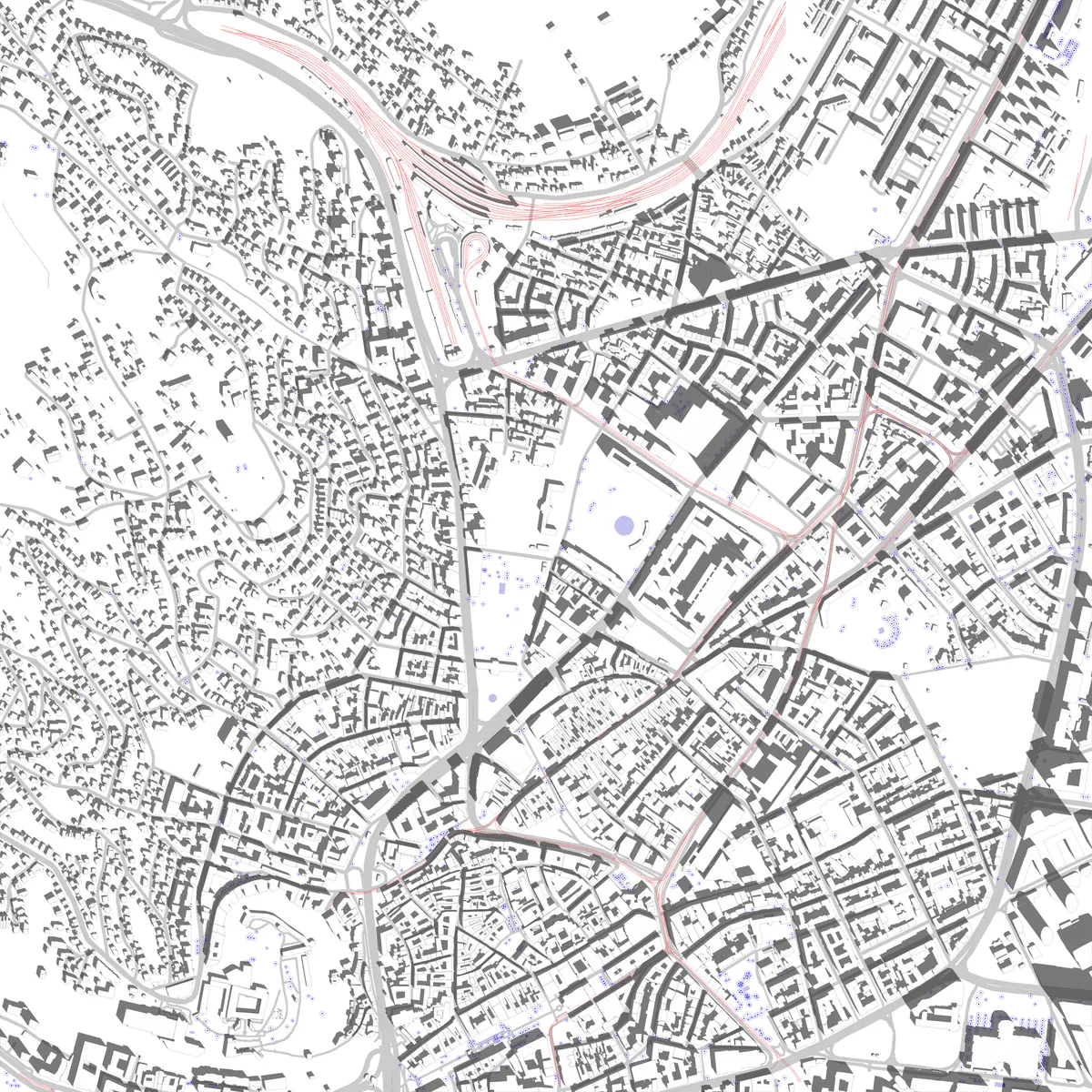 Bratislava site plan (2,5 km)