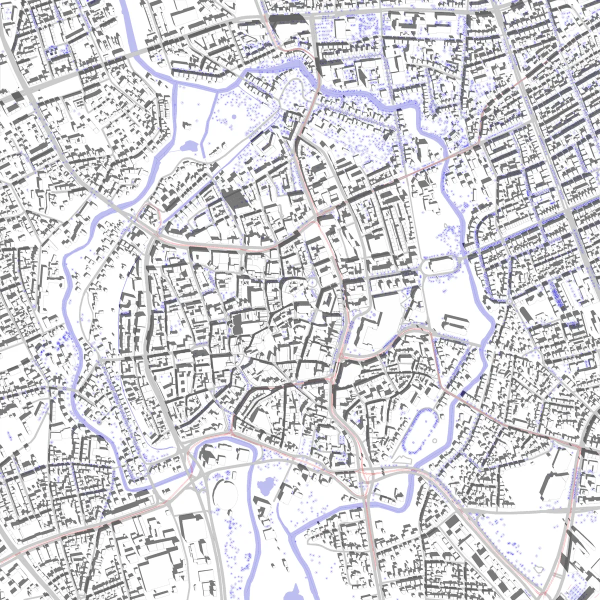 Braunschweig Lageplan (2,5 km)
