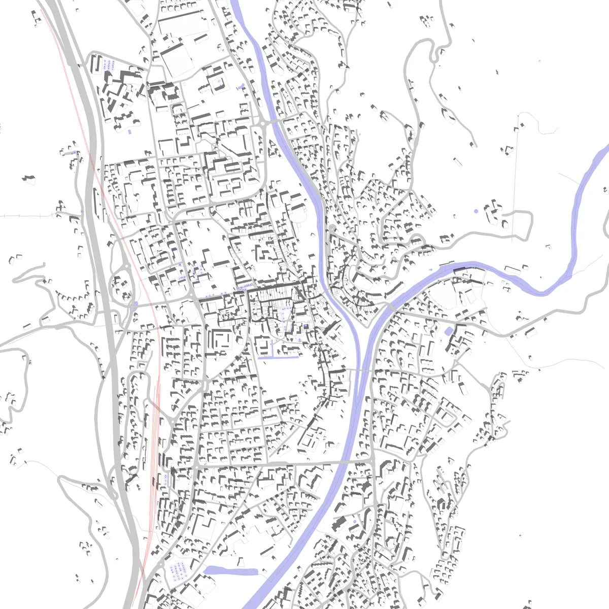 Bressanone Lageplan (2,5 km)