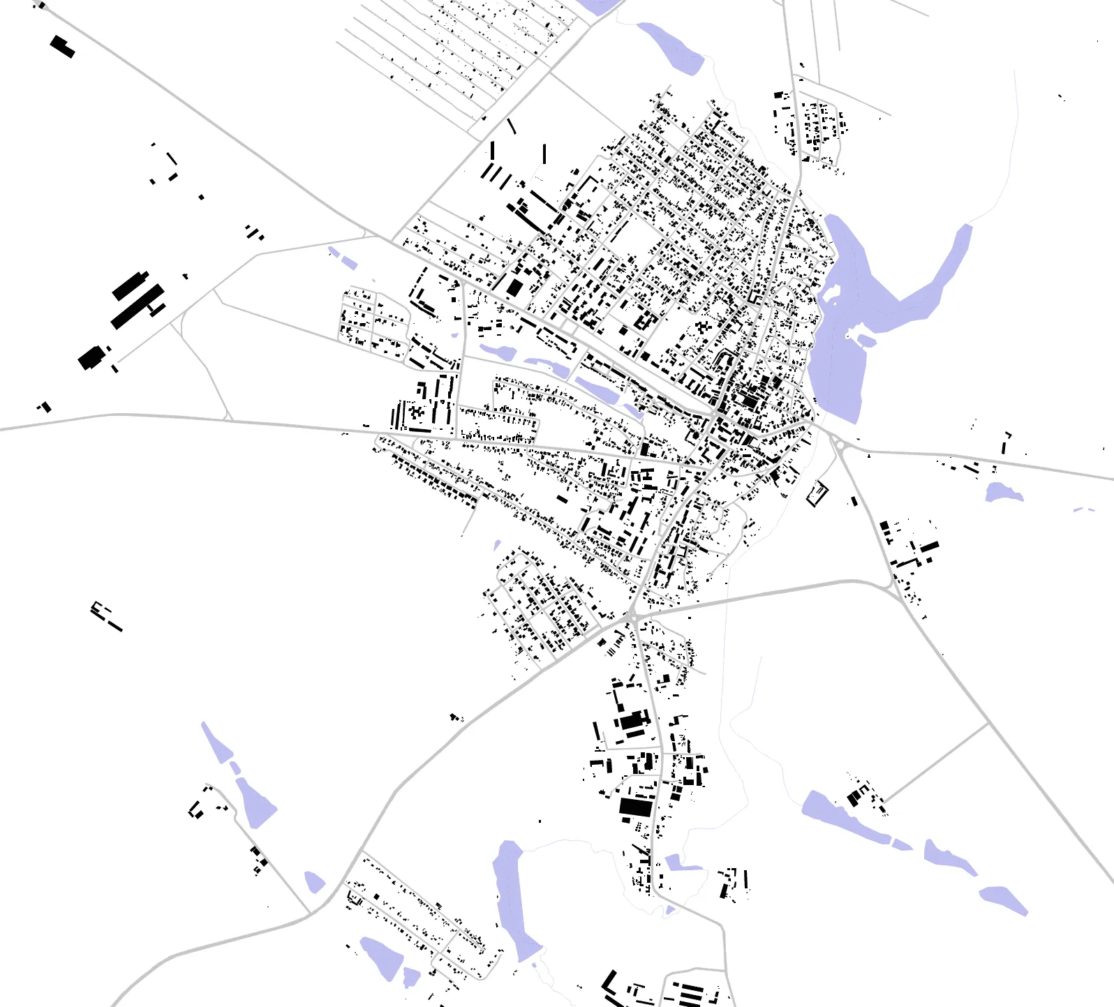 Briceni figure ground plan