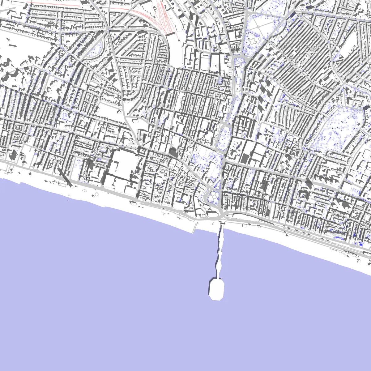 Brighton site plan (2.5 km)