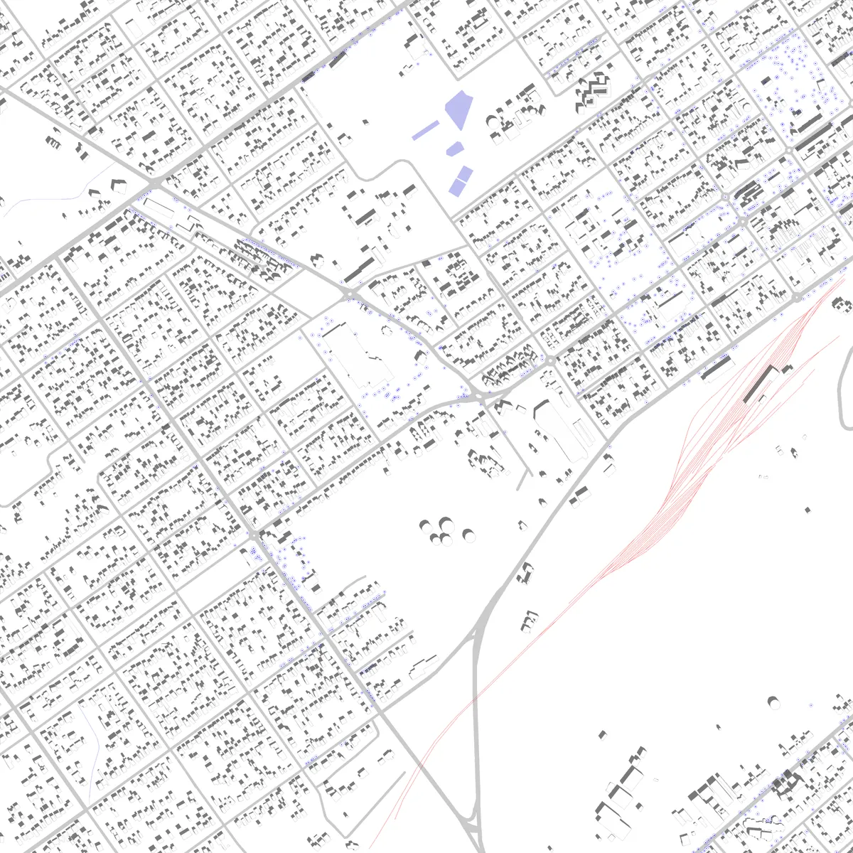 Broken Hill site plan (2.5 km)