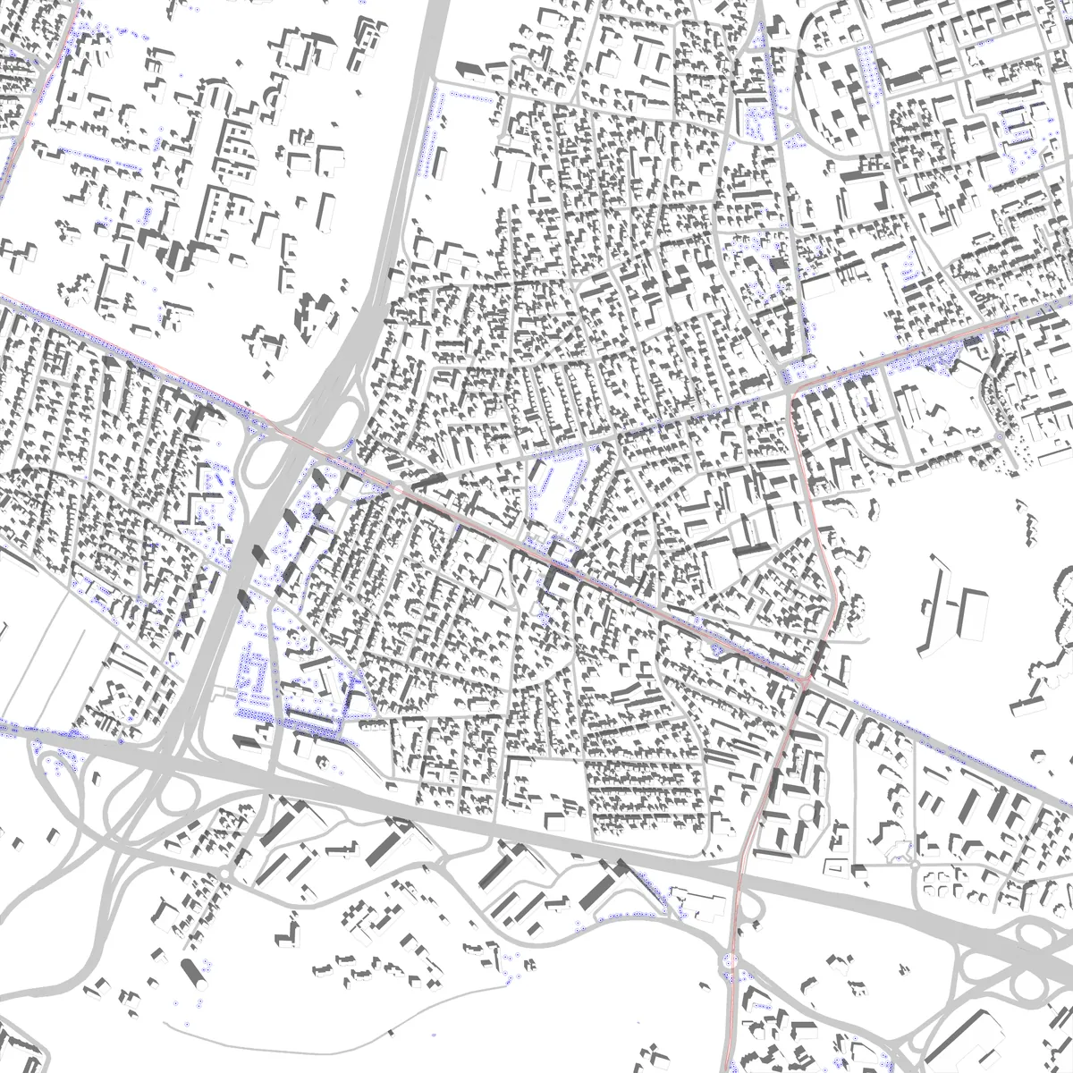 Bron plan de situation (2,5 km)