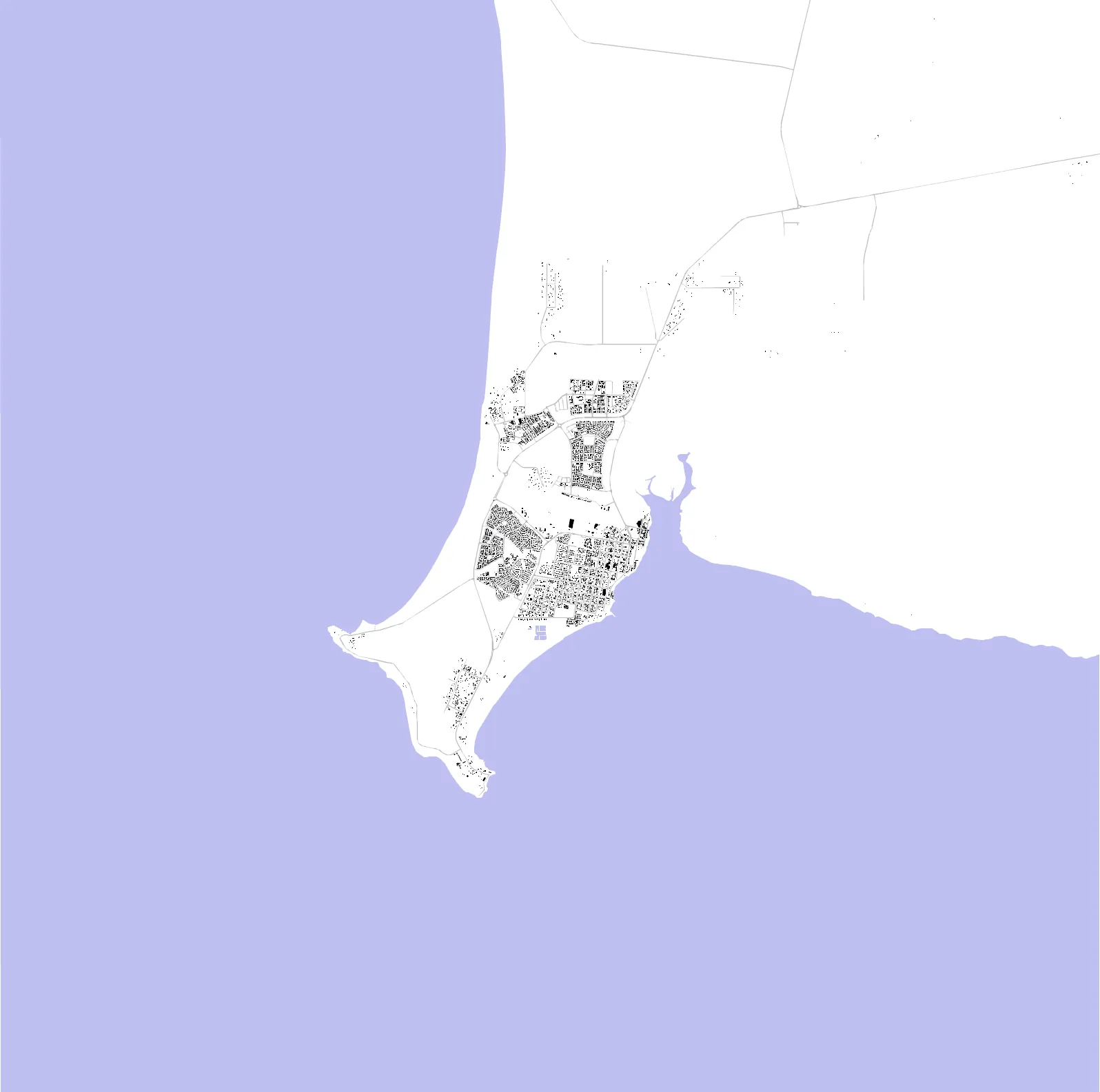 Broome figure ground plan