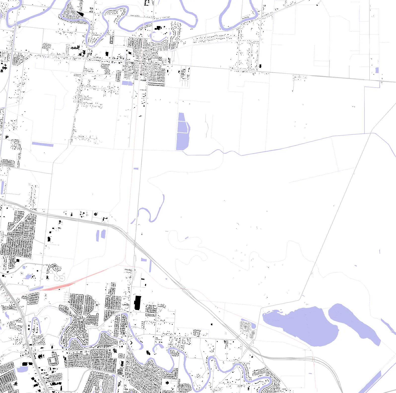 Brownsville figure ground plan