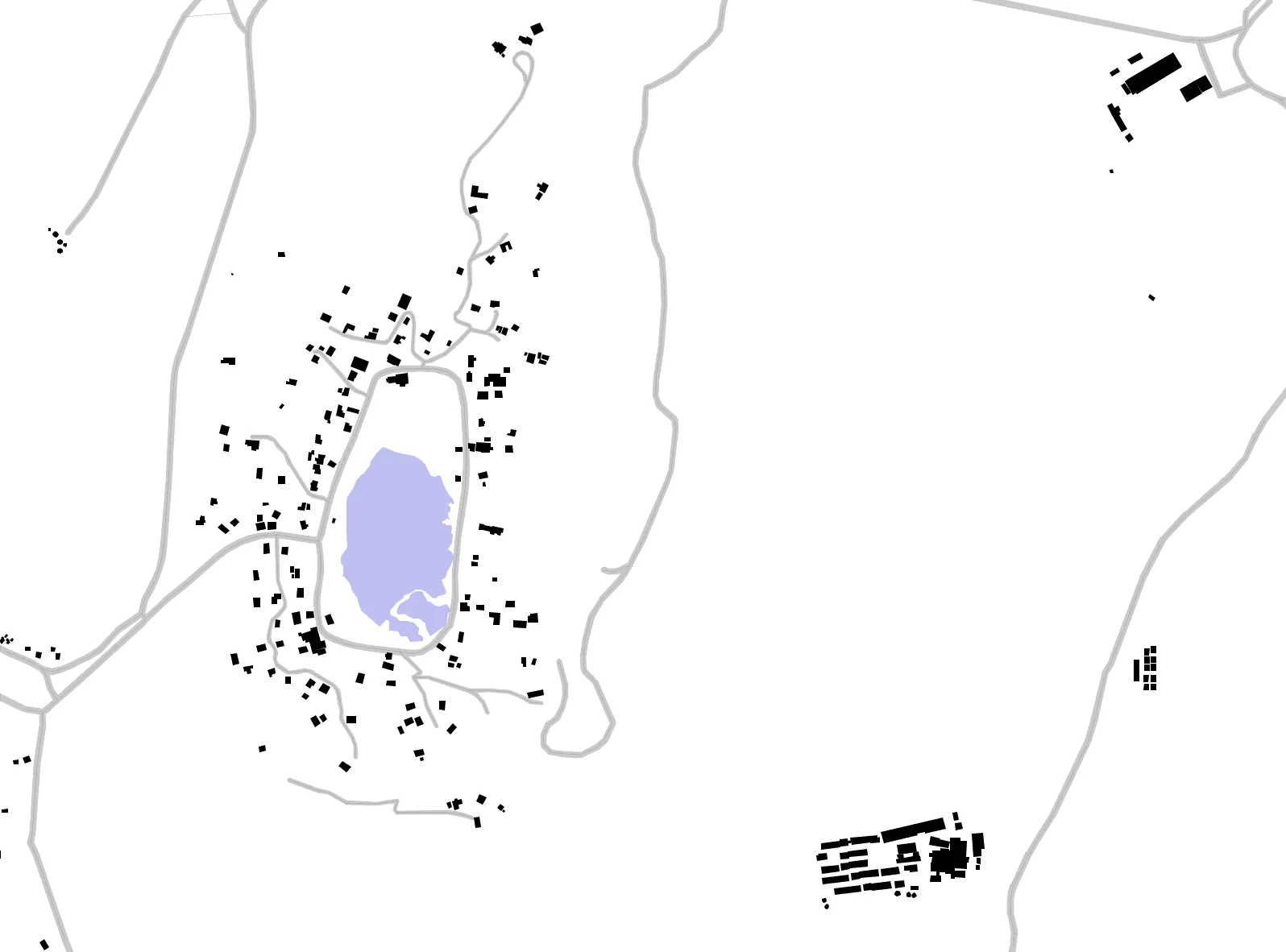 Buada District figure ground plan