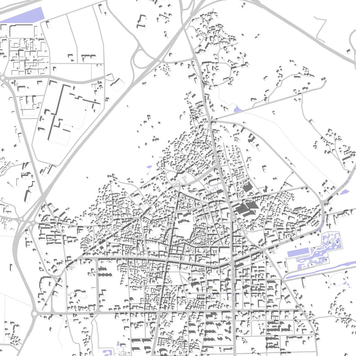 Buan Lageplan (2,5 km)