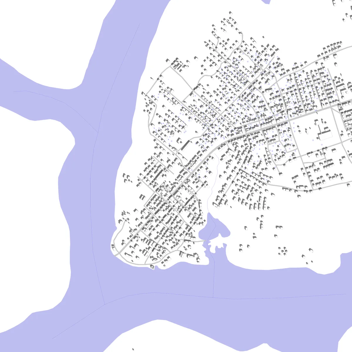 Buba site plan (2.5 km)