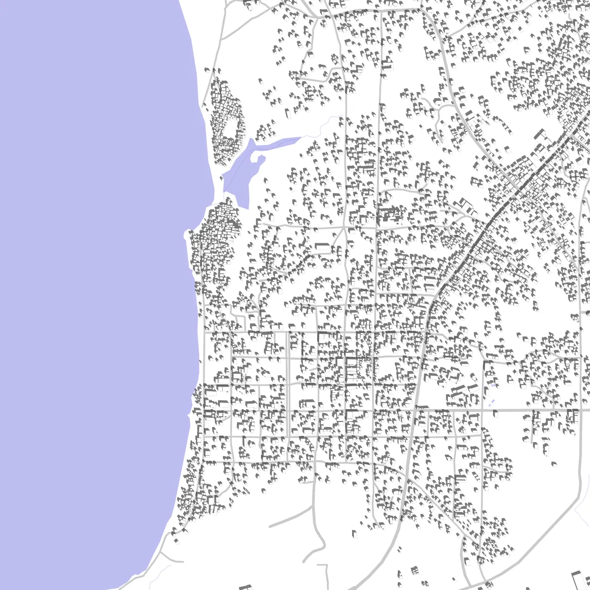 Buchanan site plan (2.5 km)