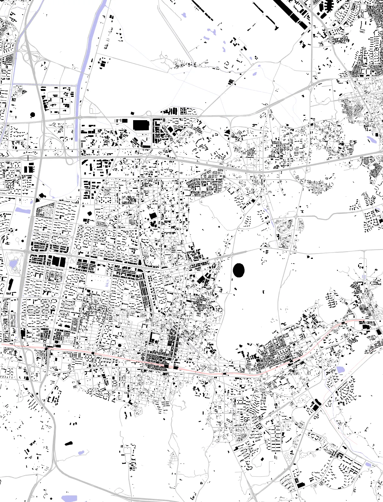 Bucheon figure ground plan