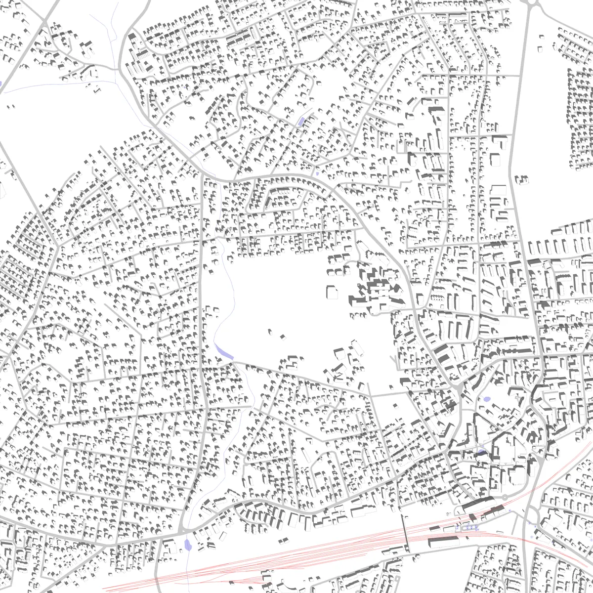 Buchholz in der Nordheide Lageplan (2,5 km)