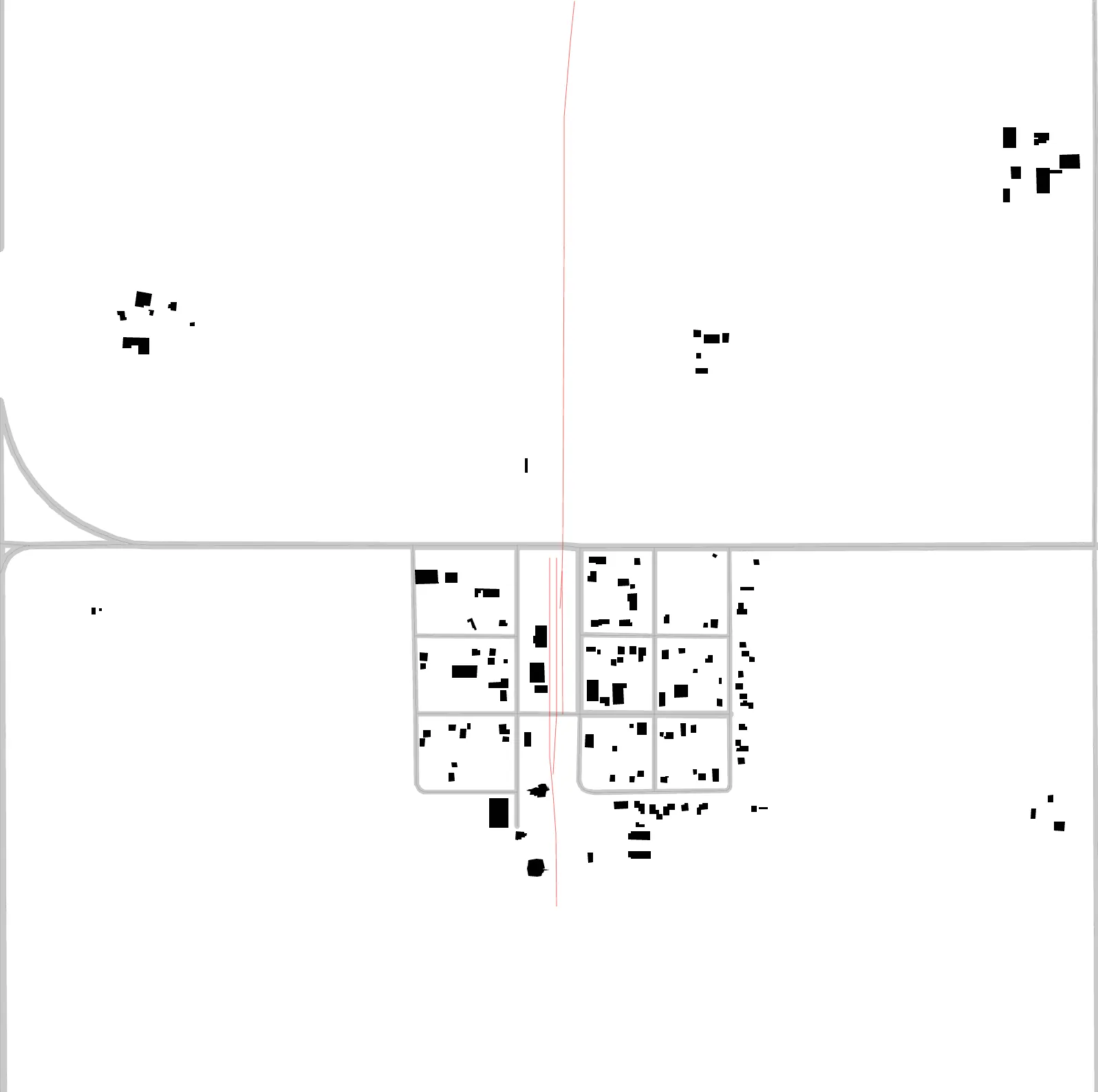 Buckeye figure ground plan