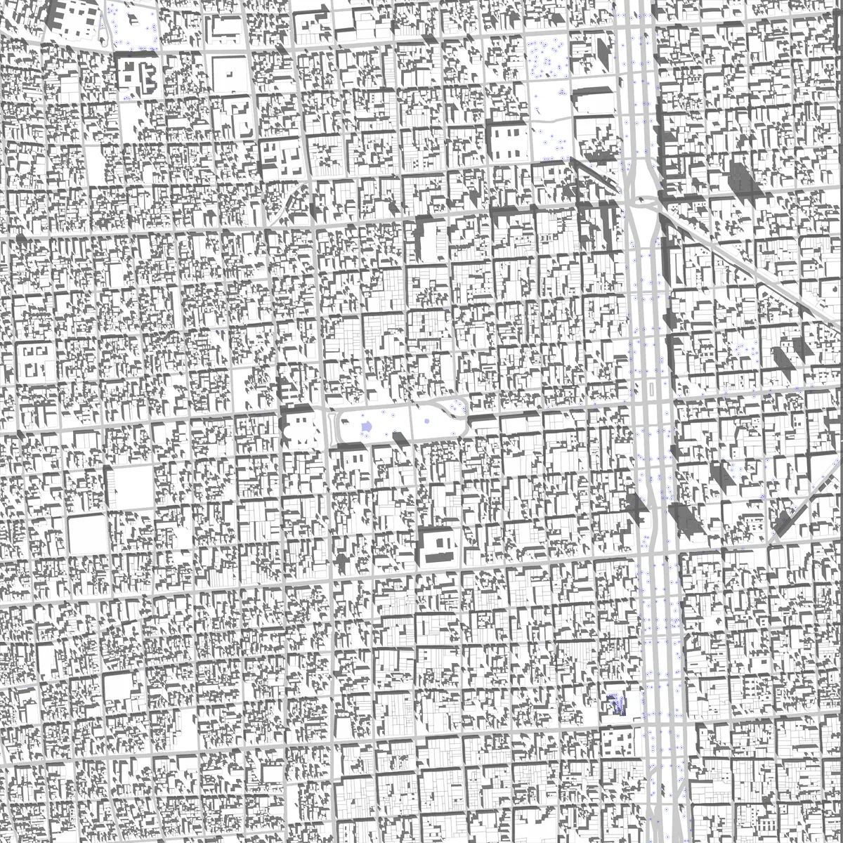 Buenos Aires plano de situación (2,5 km)