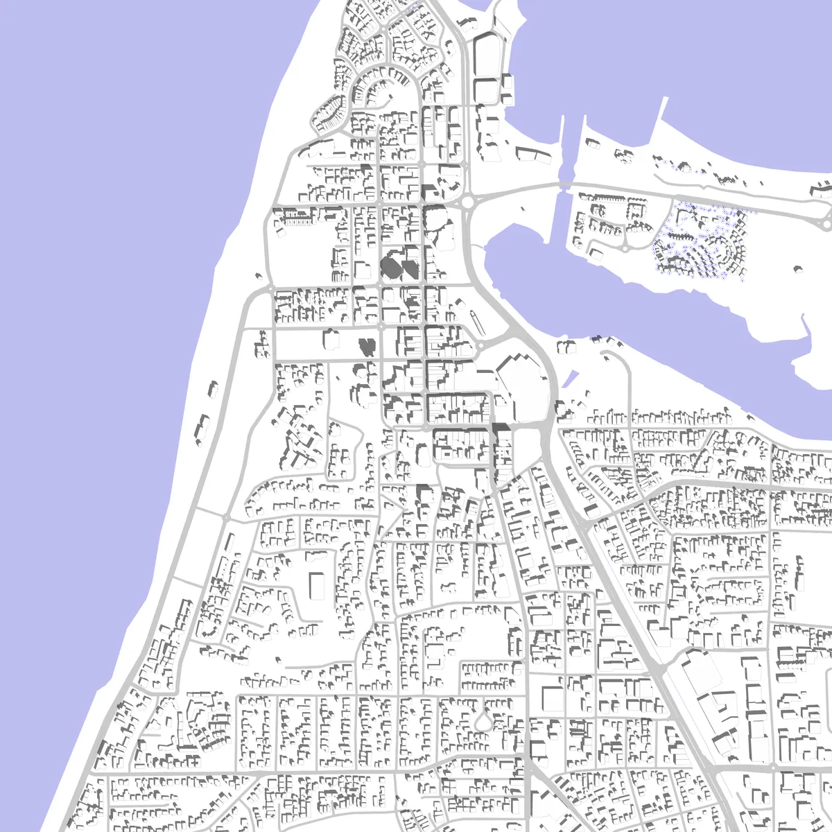 Bunbury site plan (2.5 km)