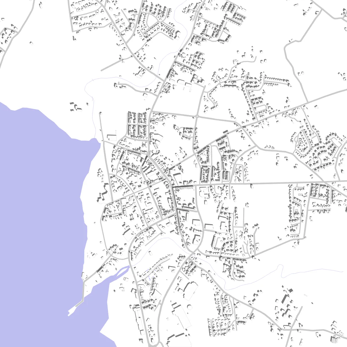 Buncrana site plan (2.5 km)