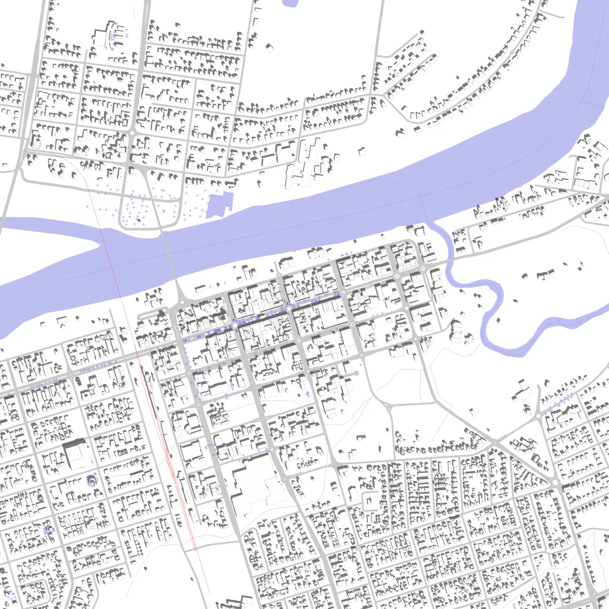 Bundaberg site plan (2.5 km)