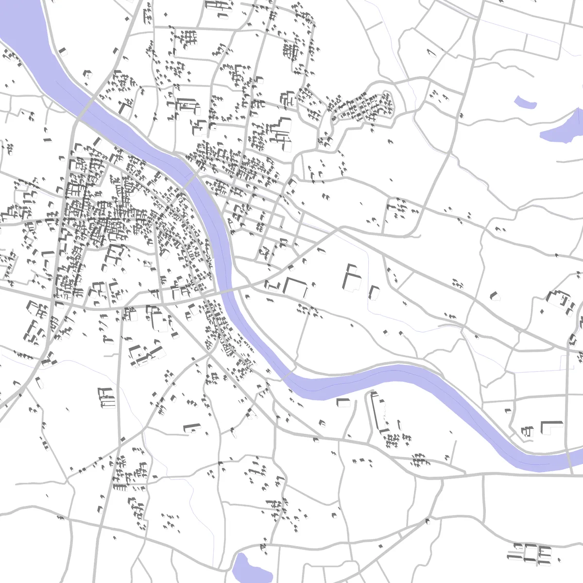 豊後高田 敷地図 (2.5 km)