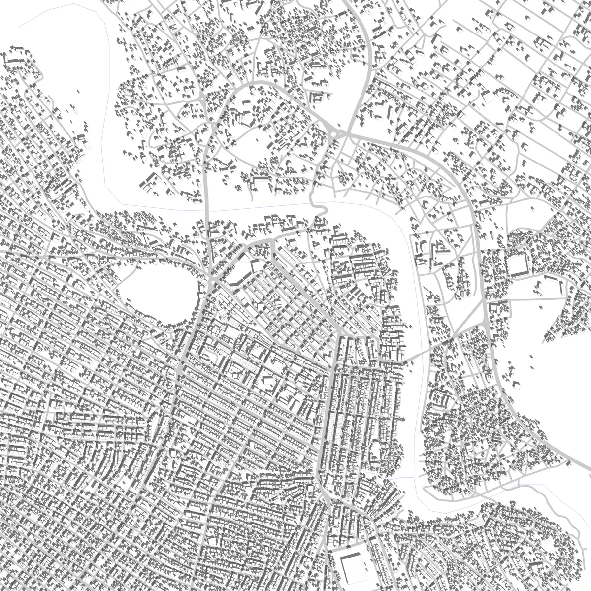 Burao site plan (2.5 km)