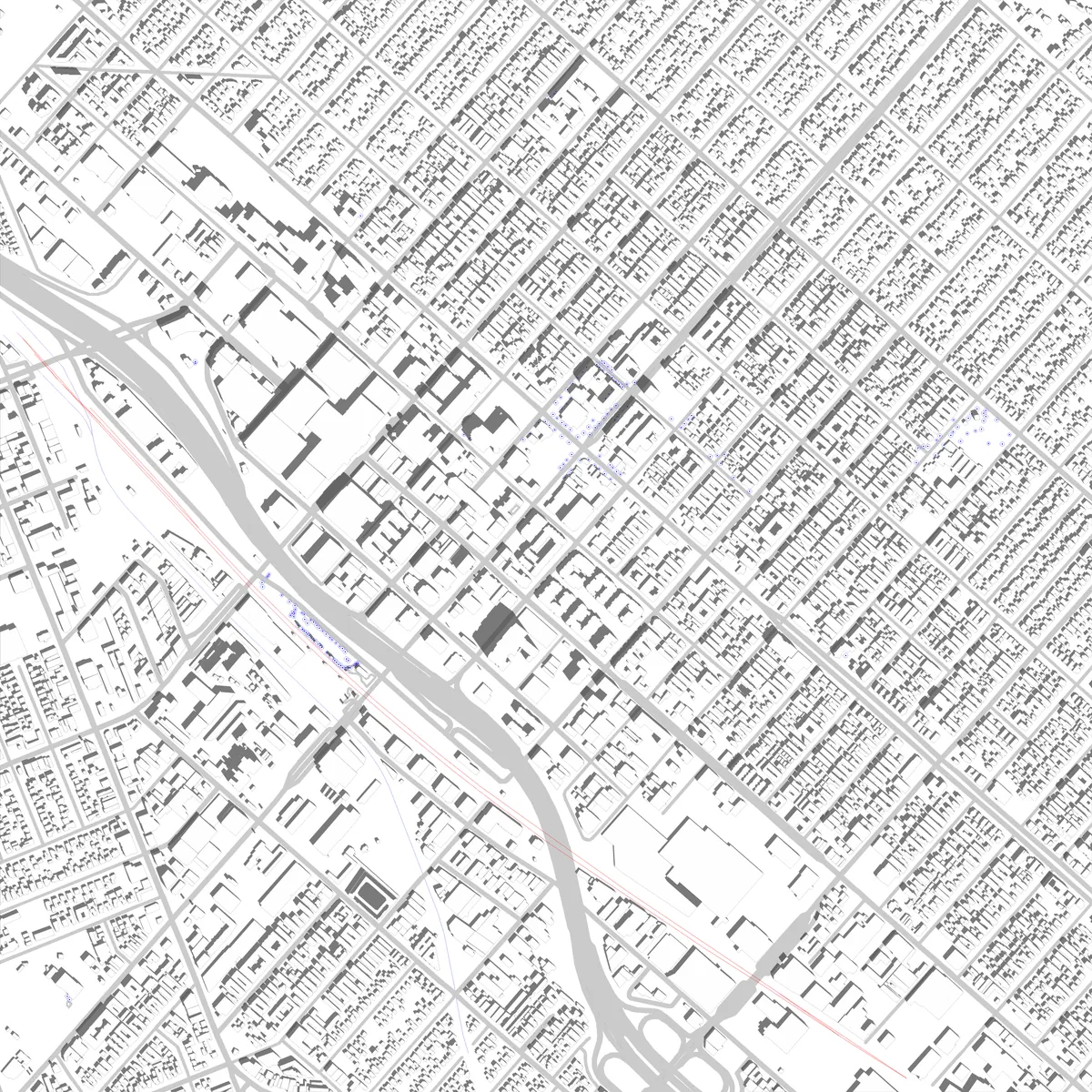 Burbank site plan (2.5 km)