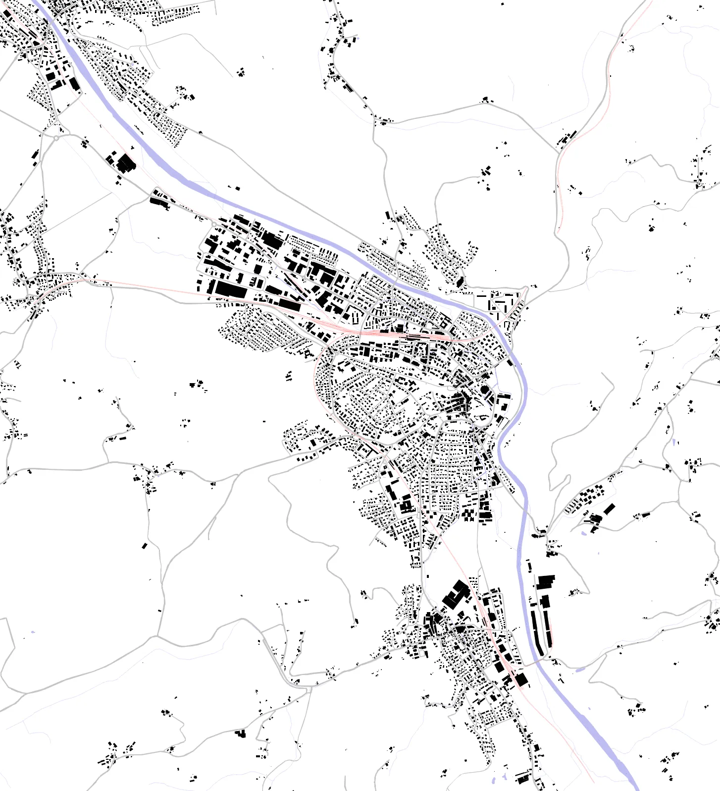 Burgdorf figure ground plan