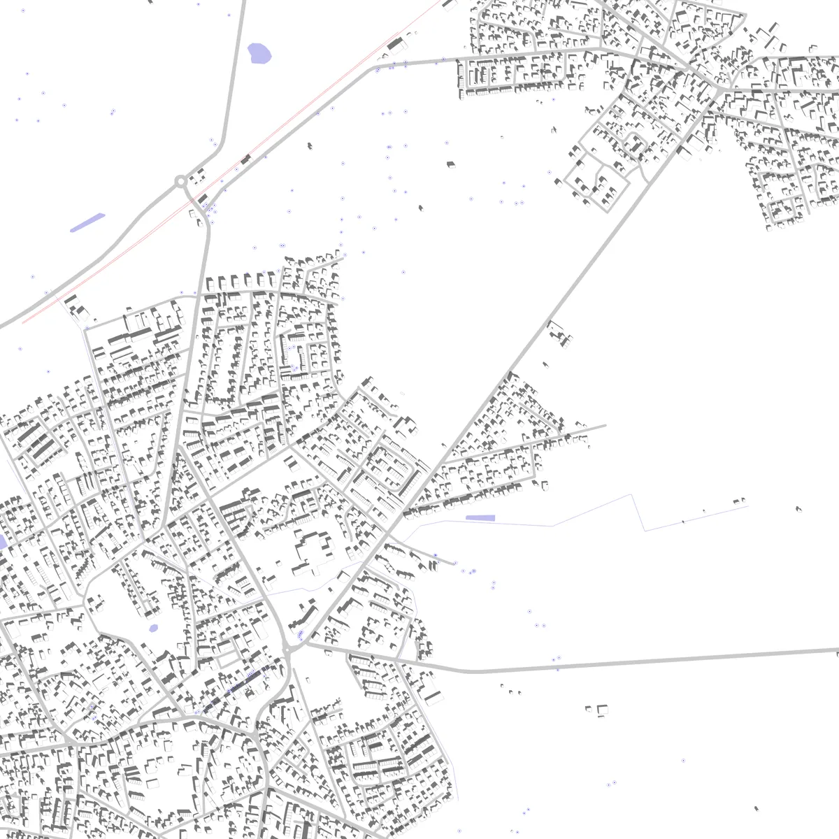 Burgwedel Lageplan (2,5 km)