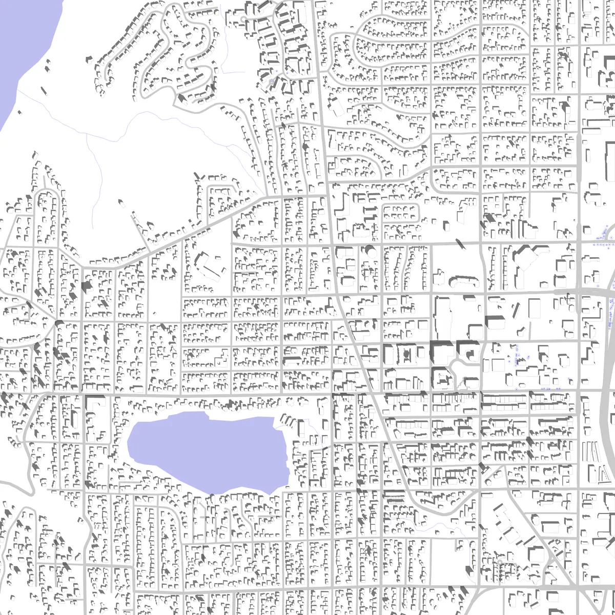Burien site plan (2.5 km)