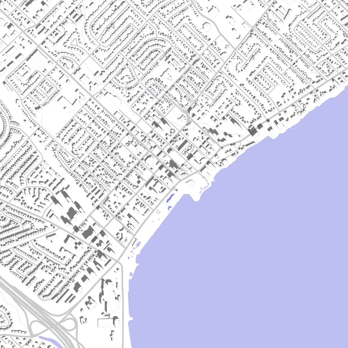 Burlington site plan (2.5 km)