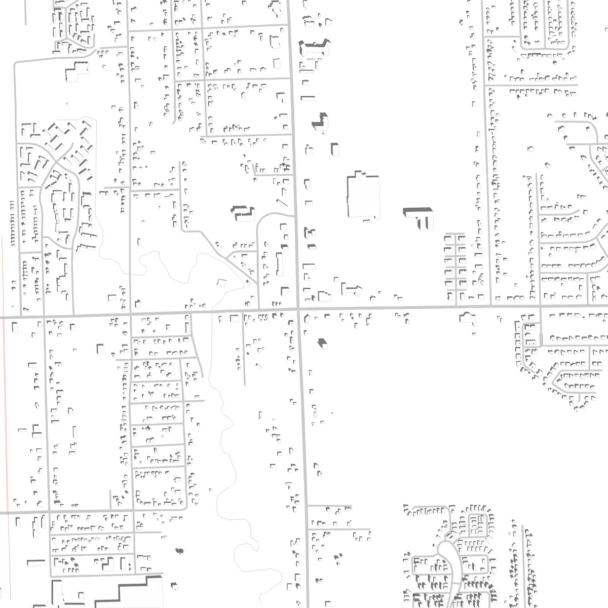 Burton Lageplan (2,5 km)