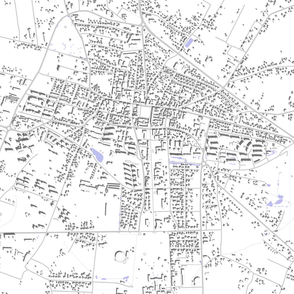 Busko-Zdrój Lageplan (2,5 km)