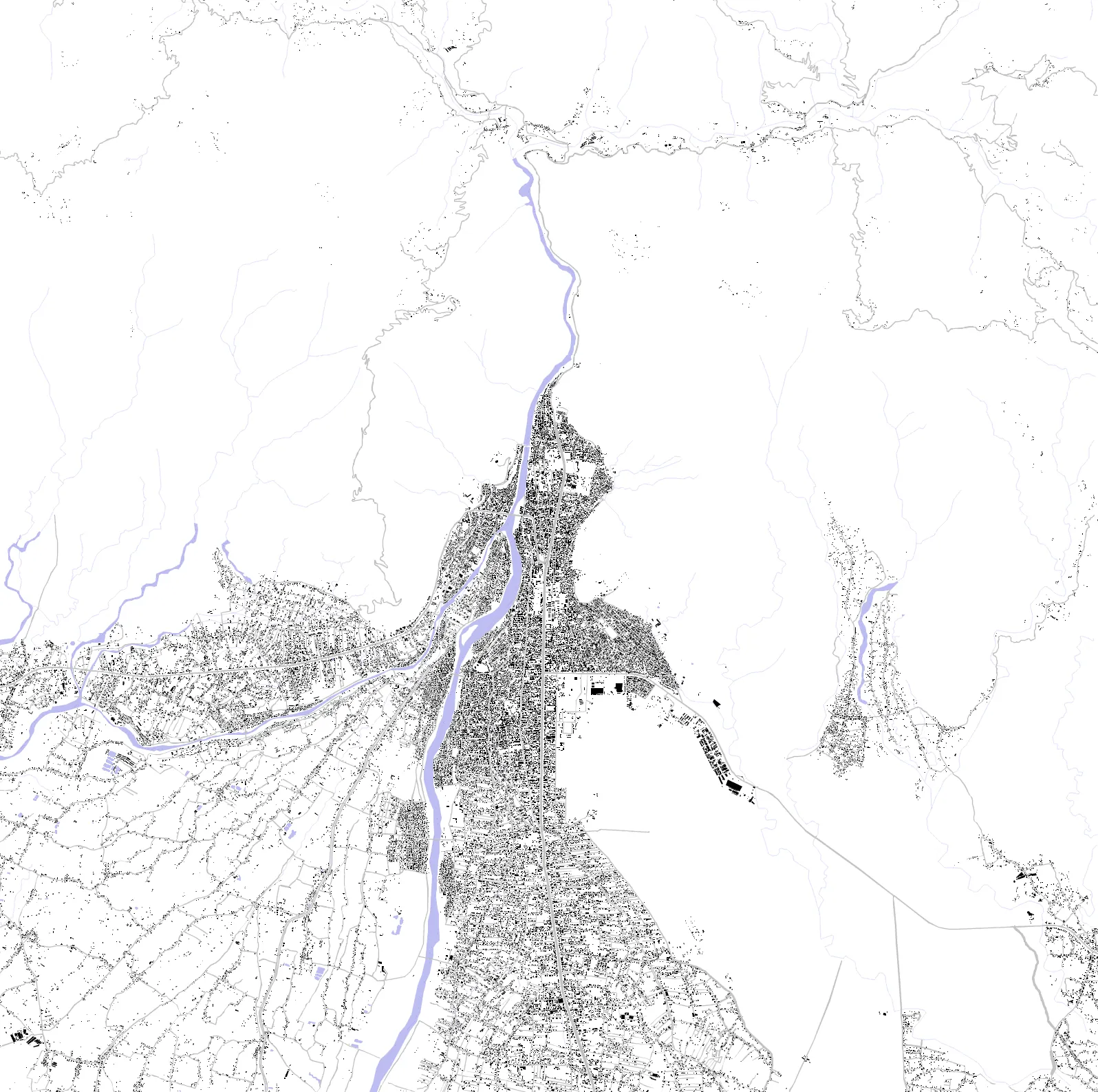 Butwal figure ground plan