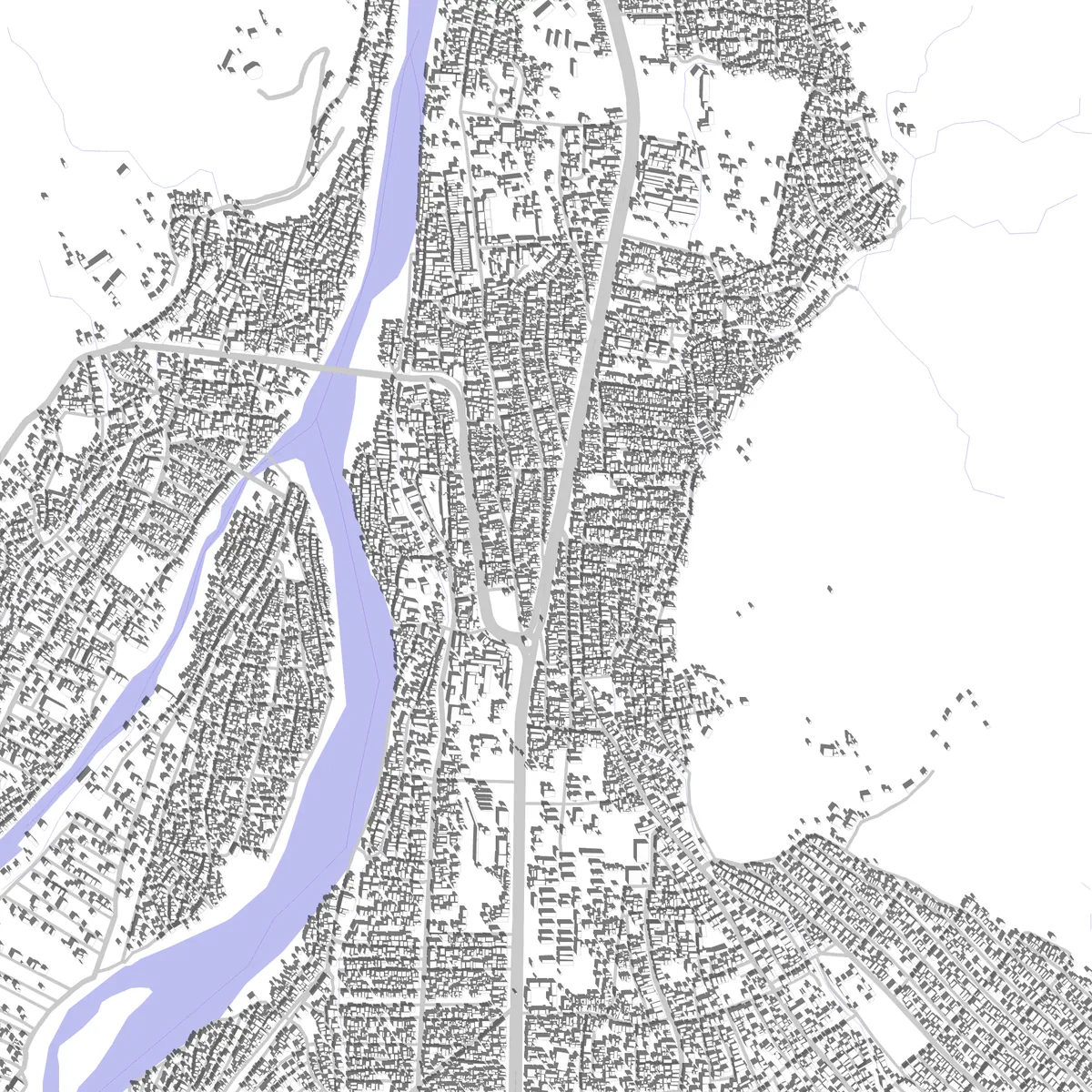 Butwal site plan (2.5 km)