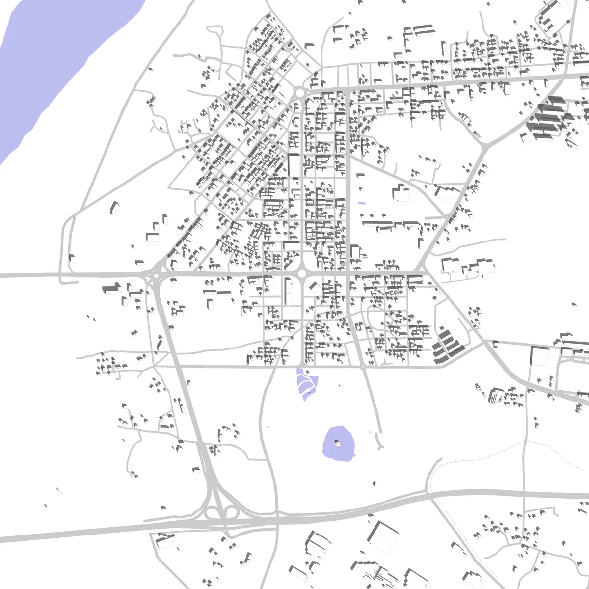 Buyeo site plan (2.5 km)
