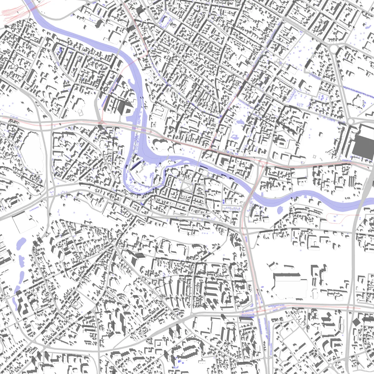 Bydgoszcz site plan (2.5 km)
