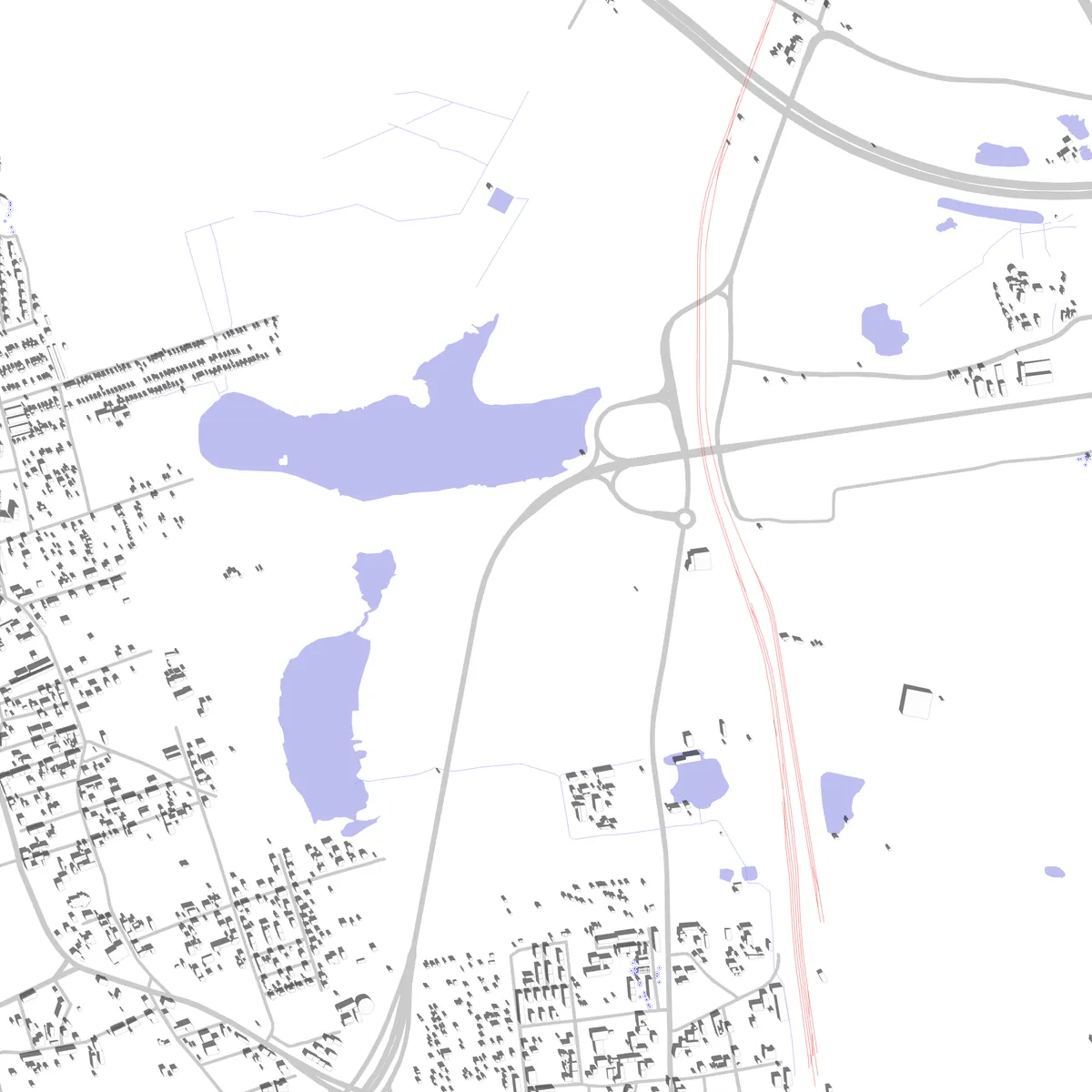 Bytom plan zagospodarowania (2,5 km)