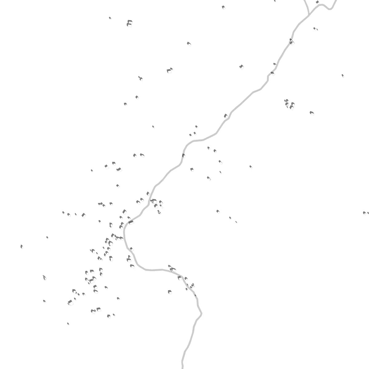 Cabañas plano de situación (2,5 km)