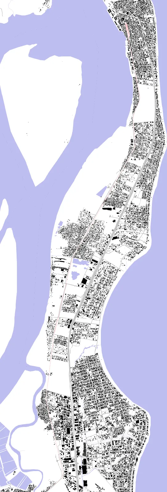 Cabedelo figure ground plan