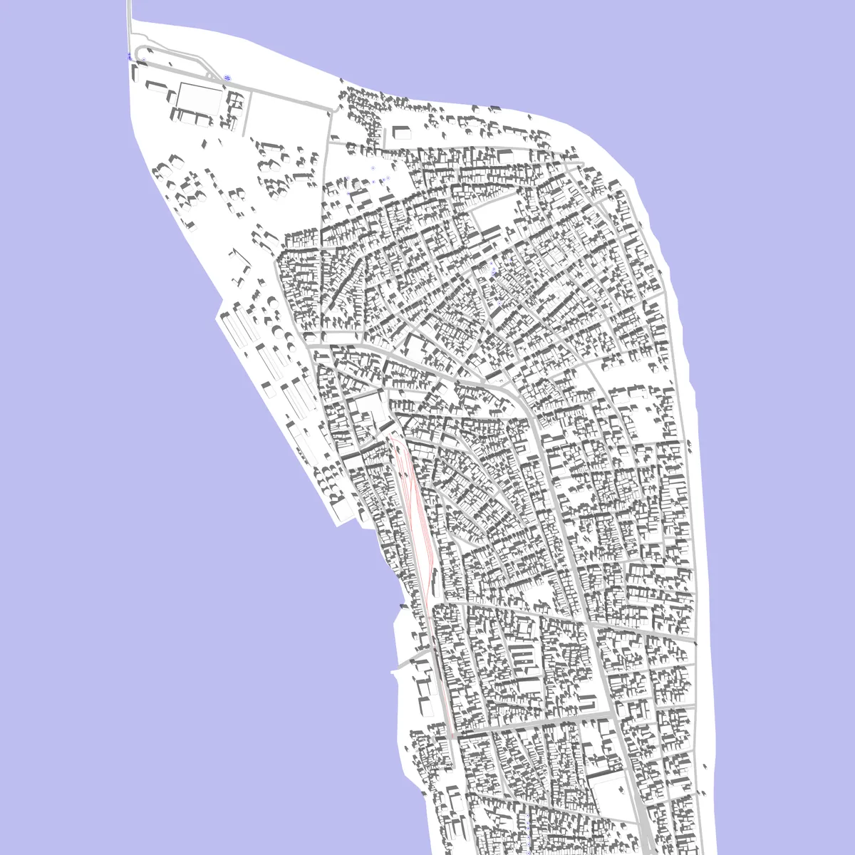 Cabedelo site plan (2.5 km)