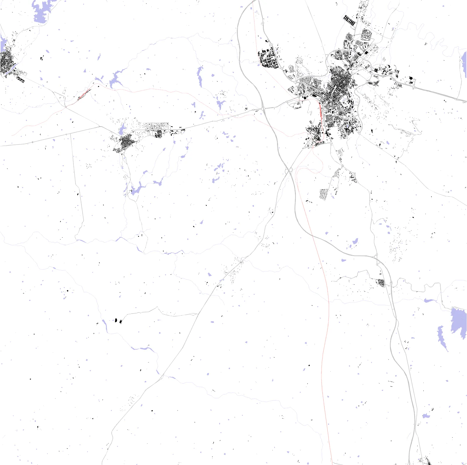 Cáceres plano de masas
