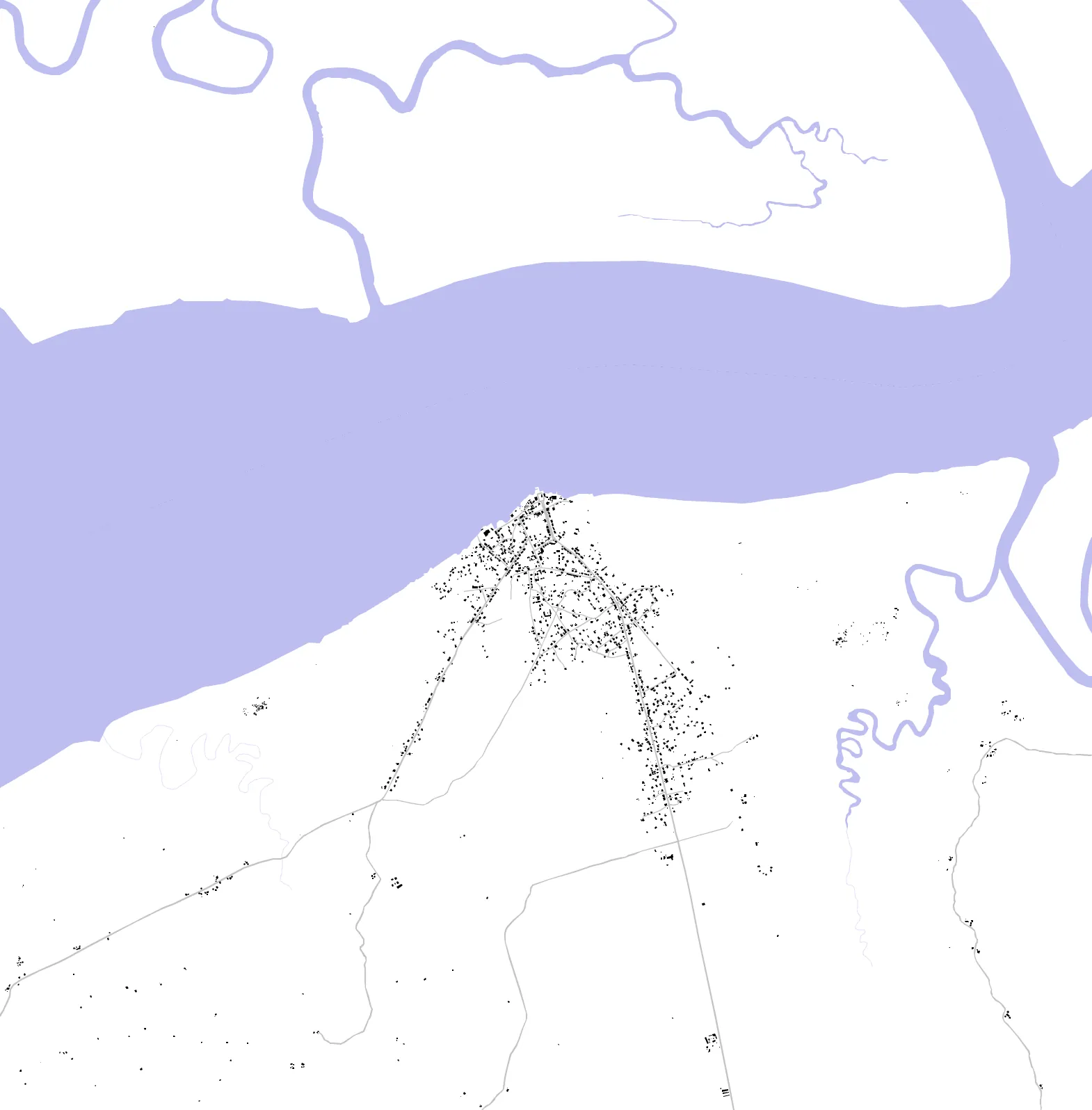 Cacheu figure ground plan