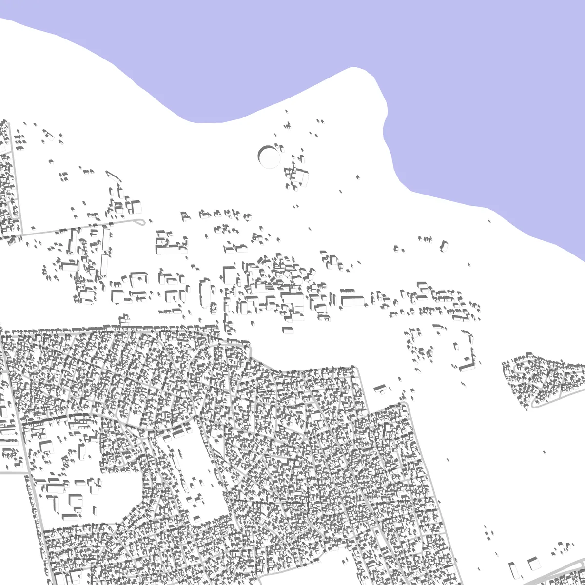 Cacuaco Norte planta de localização (2,5 km)