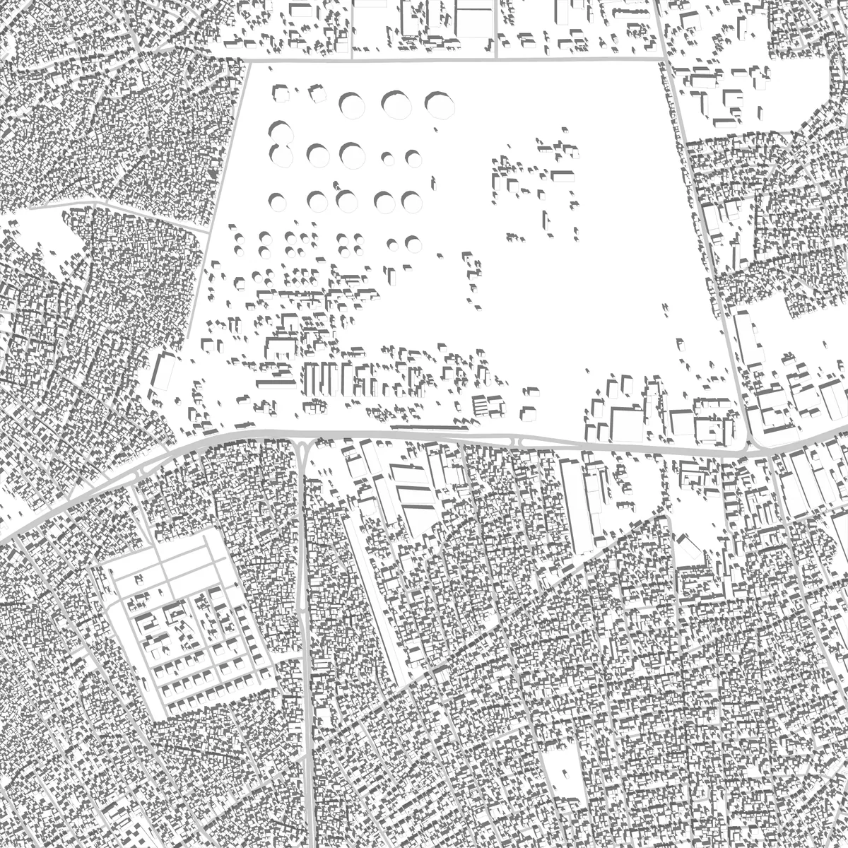 Cacuaco Sul Lageplan (2,5 km)