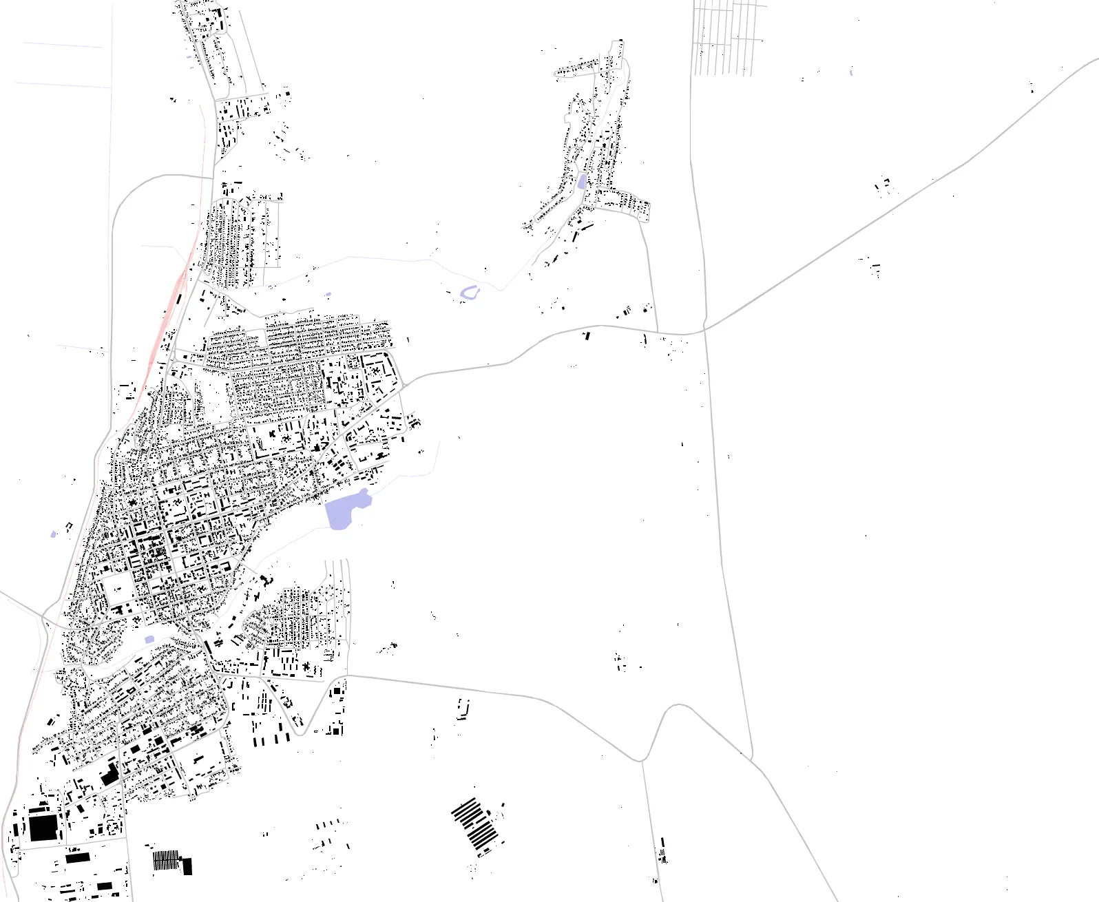 Cahul figure ground plan