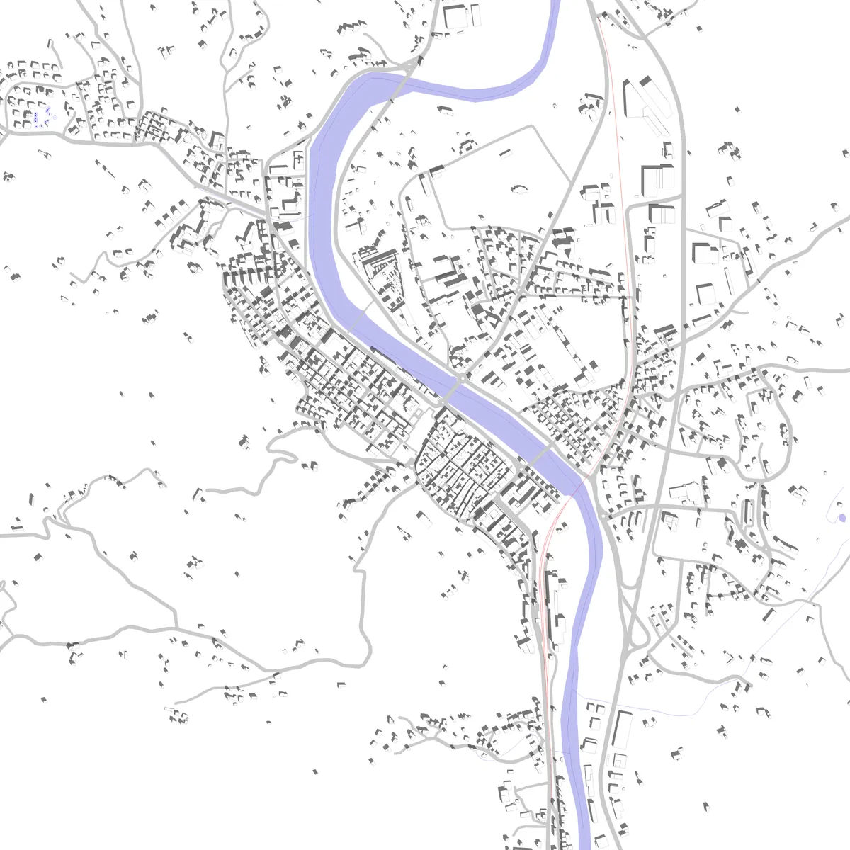 Cairo Montenotte Lageplan (2,5 km)