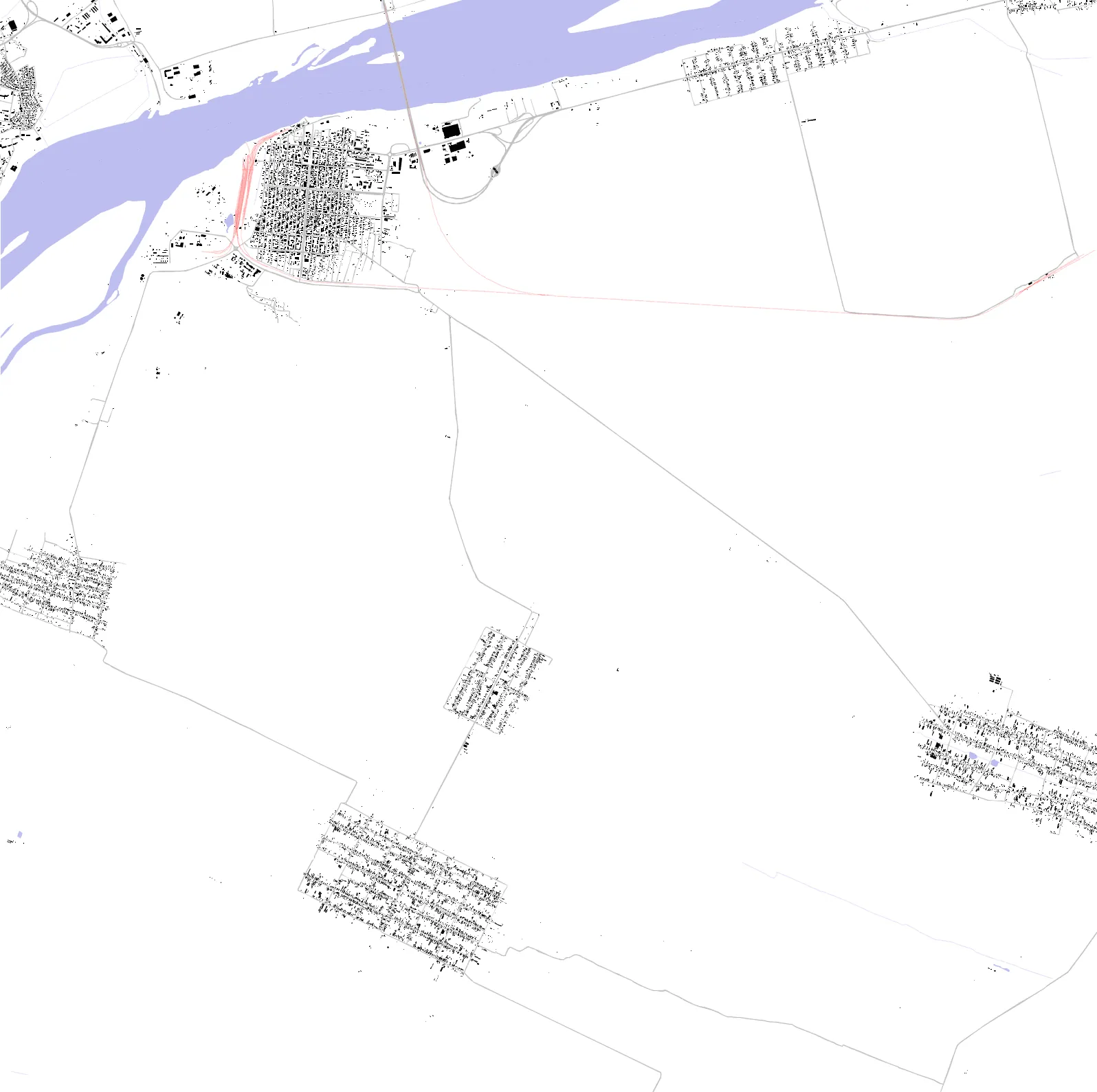 Calafat figure ground plan