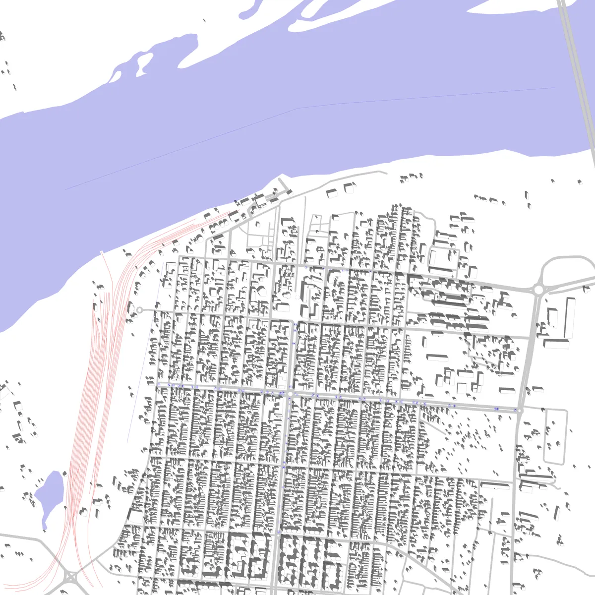 Calafat site plan (2,5 km)