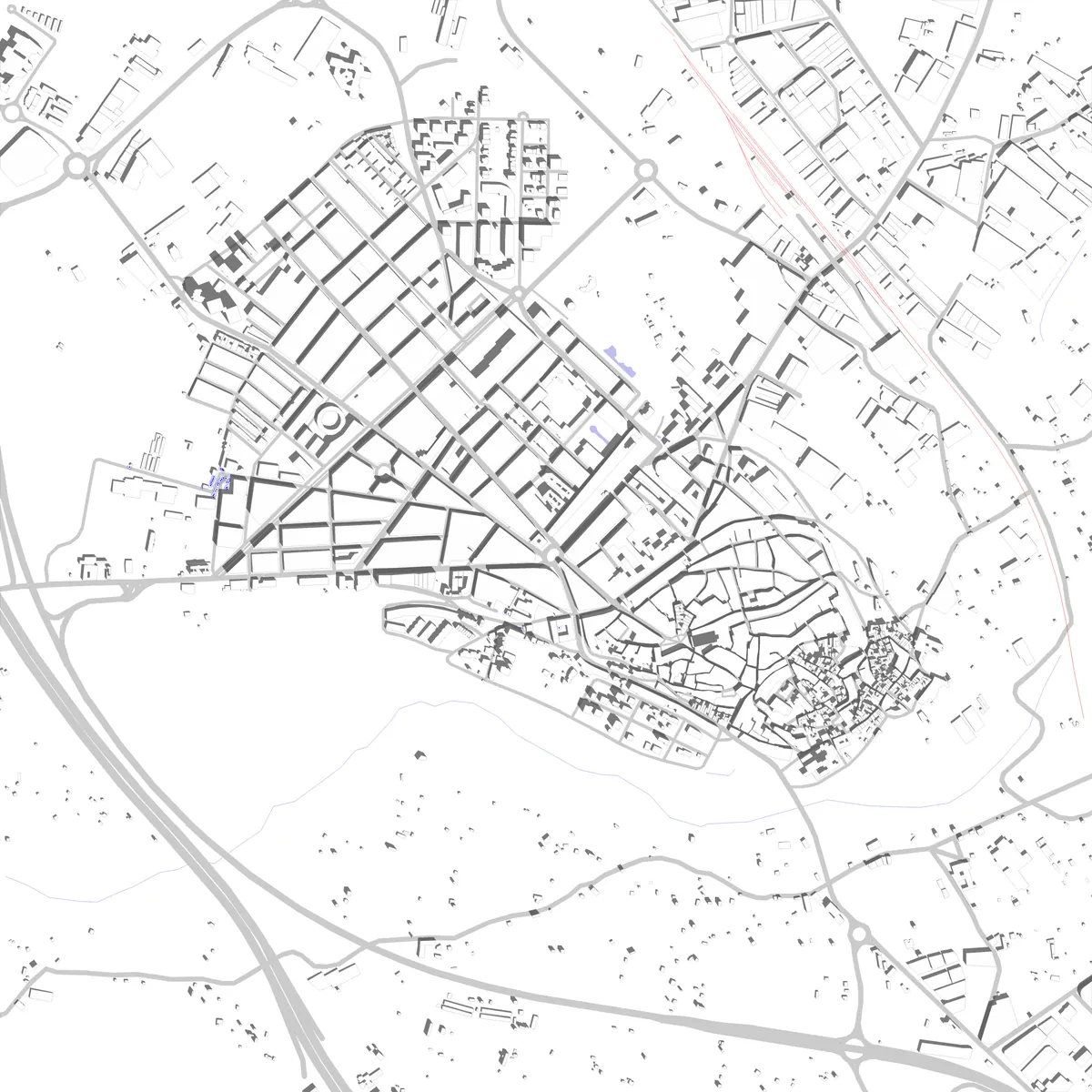 Calahorra plano de situación (2.5 km)